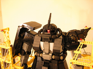 Illustration for article titled Massive Lego Mecha Can Probably Kill Humans, then Drink Ten Packs of Good Ole Fortran